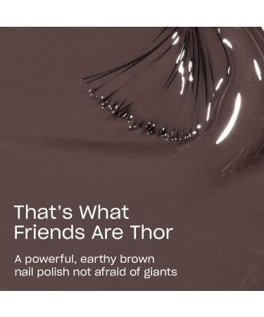 OPI Nail Lacquer – That's What Friends Are Thor | Vegan Dark Brown Crème Nail Polish | Chip Resistant & Fast Drying - Buy Online on GoSupps.com