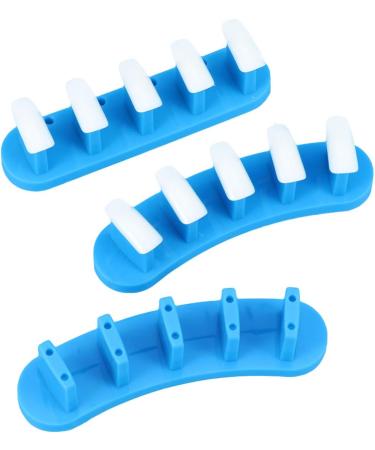 Beavorty 6 Sets Manicure Practice Display Stand Manicure Practice Nails Tips Nail Art Tip Stand Display Easel Manicure Practice Base Nail Training Display Nails Tools Lotus Seat Nail Piece - Buy Online on GoSupps.com