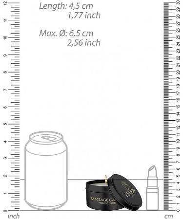 Massage Candle - Rose Scented - Buy Online on GoSupps.com