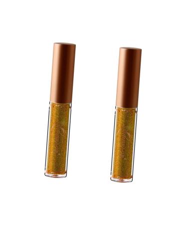 FRCOLOR 2Pcs Diamond Kits Glow Liquid Eyeliner Glitter Eyeshadow Eyeliner Liquid Pen Color Eyeshadow Glitter Colored Pencils Miss