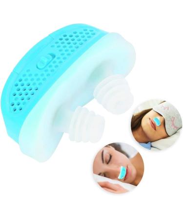 ZJchao Electric Intelligent Nose Vents Plugs - Anti Snoring Solution for Better Sleep - Blue - Buy Online on GoSupps.com
