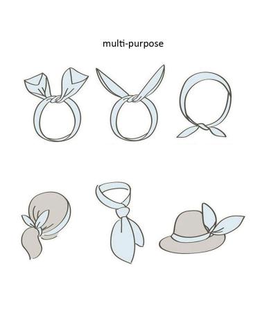 Teensery 6 Pcs PU Leather Twist Bow Wired Headbands for Women & Girls - Mixed Color - Buy Online on GoSupps.com