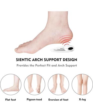 8-Piece Adjustable Orthopedic Shoe Lifts Inserts for Plantar Fasciitis & Pronation Correction | Premium Orthotic Support - Buy Online on GoSupps.com