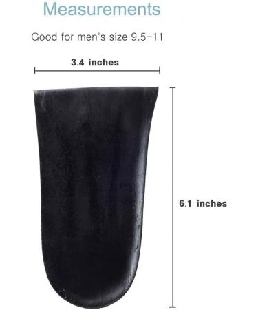 15mm Leg Length Discrepancy Lifts Insoles - 5/8 inch, Set of 2 Large Lefts - Buy Online on GoSupps.com