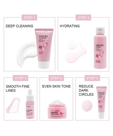 Shop Skin Care Sets & Gifts for Women | Mild Non-Irritating Face Care with Cherry Blossom Extract - Buy Online on GoSupps.com