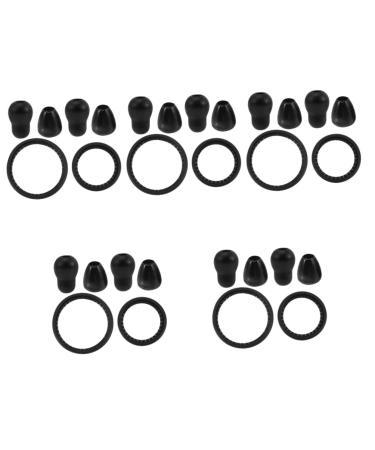 ULTECHNOVO 10 Sets Stethoscope Accessories Ear Plugs Stethoscope Diaphragm Replacement Pediatric Diaphragm Replacement Diaphragm for Stethoscope Medical Child Suite