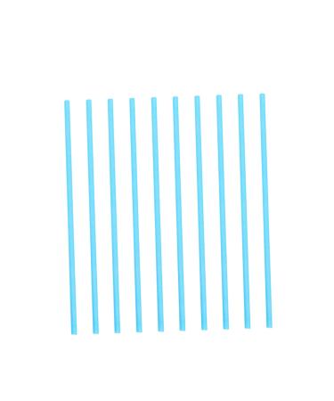 Zerodeko 2 Packs 200pcs Sucker Sticks Chocolate Lollipops Lollipop Making Supplies Candy Making Sticks Paper Lollipop Stick Edible Sticks Paper Candy Sticks 15c Cake Food Grade Blue Size 1