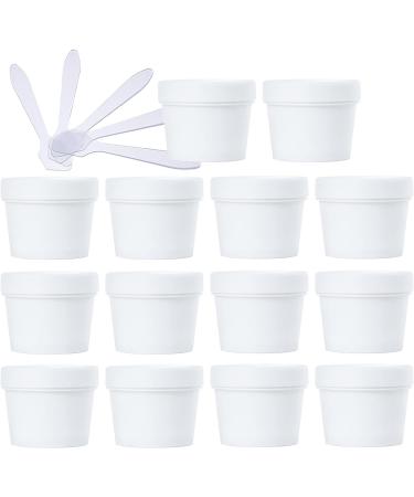 empty jars with lids cosmetic jar B0CL9KMD8Z20 PC 100ml Pink Mask Mixing Bowl Empty 100g Plastic Storage Jars with Inner Liner for Storage Body Hand Face Cream Lotion Gel 5X Spatula (Color : Roze S