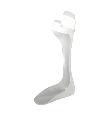 Ankle-Foot Orthosis Brace Rigid Posterior Molded Plastic Leaf-Spring Style Large (Left Leg)
