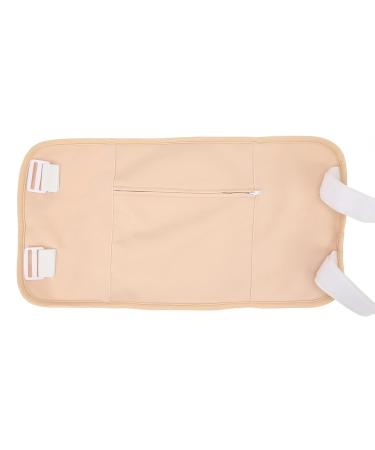 Reusable Waist & Neck Castor Oil Wrap for Liver Detox - Khaki | Eco-Friendly & Effective Health Solution - Buy Online on GoSupps.com