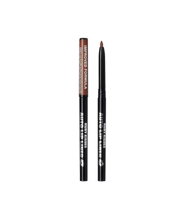Ruby Kisses Auto Lip Liner Pencil - Long Lasting & Smooth Application - Brown - Buy Online on GoSupps.com