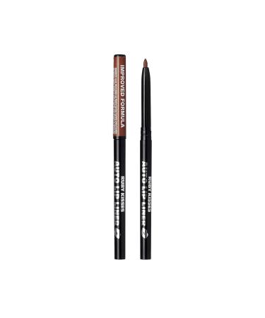 Ruby Kisses Auto Lip Liner Pencil 3-Pack - Long Lasting, Smooth Application - Brown Mechanical Lip Liner - Buy Online on GoSupps.com