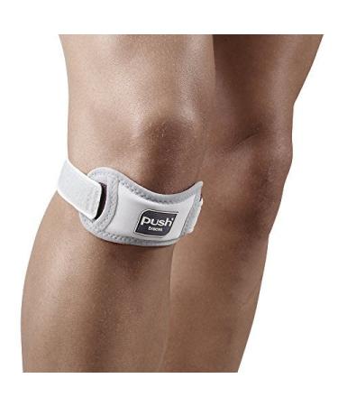 PUSH med Patella Brace for Knee Pain. Precise  Comfortable Pressure on Patella Tendon. Relief for Patella Pain  Jumper's Knee  and Osgood Schaltter's Disease