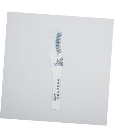 Beavorty 50 Pcs Eyelash Measuring Ruler Paper Eyelash Rulers Eyelash Curling Degree Rulers Sector Extend 1 count (Pack of 1) As Shownx5pcs - Buy Online on GoSupps.com