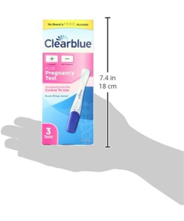Clearblue Rapid Detection Pregnancy Test 3 Count - Fast and Accurate Results - Buy Online on GoSupps.com