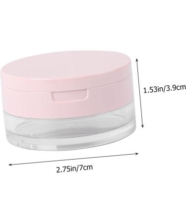 FOMIYES 4 Pcs Powder Puff Case Loose Powder Containers with Sifter Travel Cosmetic Containers 1 g (Pack of 1) Pinkx2pcs - Buy Online on GoSupps.com