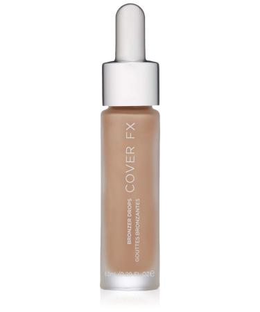 Cover FX Custom Bronzer Drops  Weightlessly Blend for A Sun-Soaked Glow  Sunkissed  1 Fl Oz (Pack of 1)