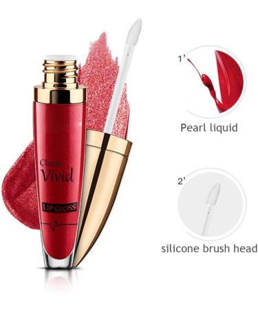  Katutude Metallic Diamond Glitter Shimmer Liquid Lipstick Long-Lasting Waterproof Non-Stick Lip Ink Lip Cup Gloss for Women and Girls Cosmetic Makeup - Buy Online on GoSupps.com