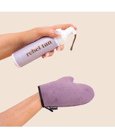 Velvet Self Tanning Mitt Applicator | Soft Glove for Streak-Free Tan | Washable & Reusable Tanning Tool - Buy Online on GoSupps.com