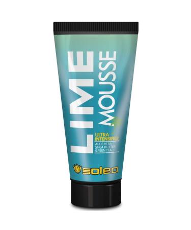Soleo Lime Mousse ultra intensifying sunbed tanning lotion cream (150ml tube)