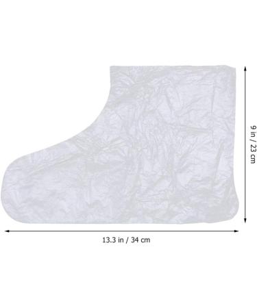 500 Transparent Film Moisturizing Socks - Paraffin Wax Pedicure Liners | Mini Lipstick Bags & Shower Slippers for Hands & Feet - International Shipping Available - Buy Online on GoSupps.com