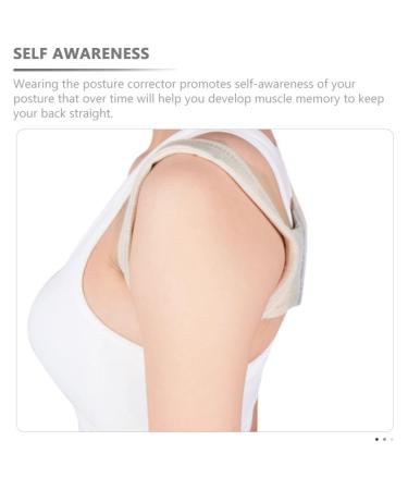 Buy Healifty Hunchback Posture Correction Belt Tank Top for Men - Adjustable Straps Comfortable Spandex Ideal Posture Corrector - Buy Online on GoSupps.com