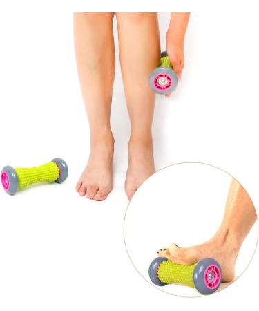 VDISRR Foot Massage Roller - Relieve Heel Spurs Plantar Fasciitis & Foot Pain | Effective Gray Foot Massager - Buy Online on GoSupps.com