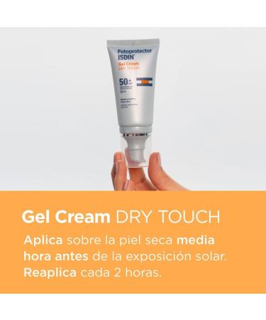 Fotoprotector ISDIN SPF-50 + TOUCH DRY GEL-CREAM 50 ML - Buy Online on GoSupps.com