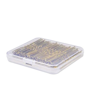 Blonde Bobby Pins - 80 Count Ballet Bun Pins for Women & Girls with Box - Buy Online on GoSupps.com