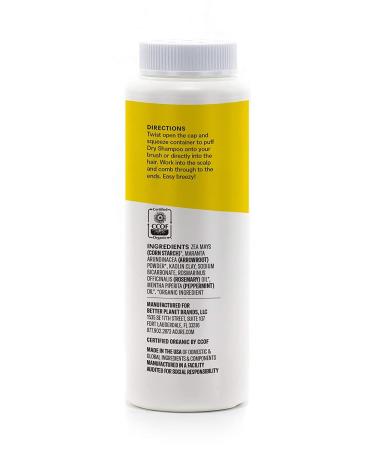 ACURE Dry Shampoo - 100% Vegan, Certified Organic Rosemary & Peppermint Formula - 1.7 Fl Oz - Buy Online on GoSupps.com