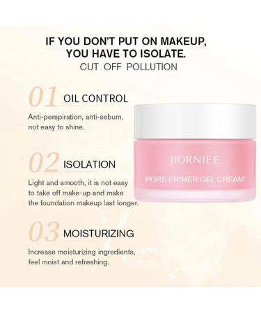 Gel Primer Face - Matte Make Up Primer for Oily Skin Moisturizing & Pore-Minimizing 30ml | International Shipping Available - Buy Online on GoSupps.com