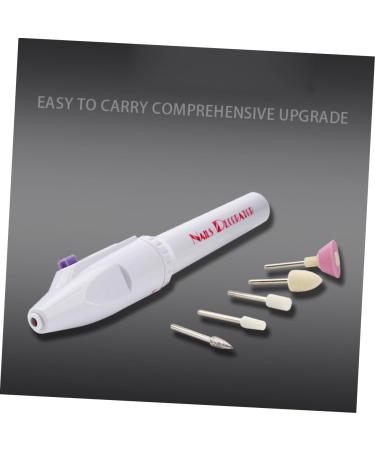 FRCOLOR 1 Set electric nail drill electric da sander power tools electric polishing nail drill electric nail polishing sander Manicure Polisher Electric Nail Polisher simple Manicure tools 16.5X3cm Assorted Color - Buy Online on GoSupps.com