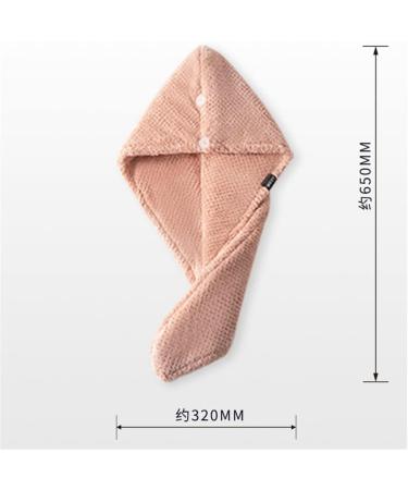 Quick-Drying Soft Hair Wiping Towel for Women - Absorbent Gray Drying Cap - Buy Online on GoSupps.com