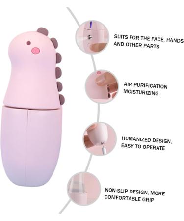 Angoily 1pc Hydrating Instrument Beauty Humidifier Steamer for Face Bag Tidy Organiser Mist Sprayer Facial Mini Humidifier Handheld Facial Sprayer Pink Care Evaporator Abs - Buy Online on GoSupps.com