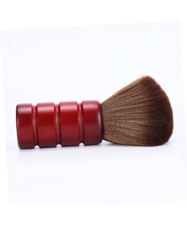 FOMIYES Neck Duster Neck Brush Barber Face Duster Fiber Neck Tool Haircut Brush Neck Cleaning Brush Barber Hair Brush Barber Neck Brush Neck Dust Brush Sweep Bamboo Broken Hair Red - Buy Online on GoSupps.com