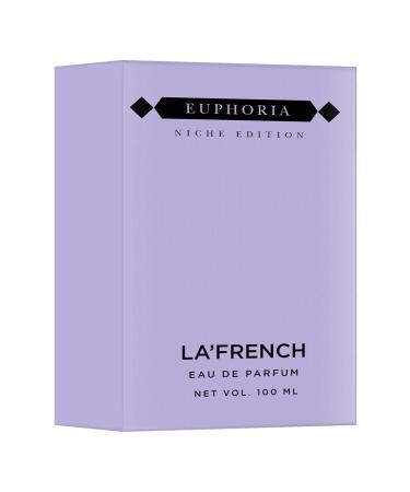 Fr'ench Eup'horia Perfume for Men and Women | Intense Eau de Parfum | Premium Long Lasting Luxury Fragrance | Luxury Perfume Gift Ideal for Both Men and Women | (3.38 Fl Oz) - Buy Online on GoSupps.com