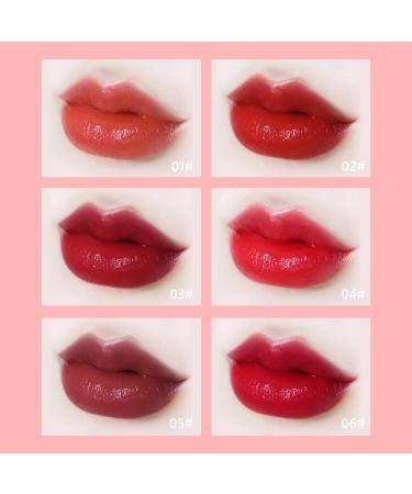 6PCS BANGFENG Lip Stain Tint Set - Long-Lasting & Smudge-Proof Liquid Lip Blush & Cheek Tint - Vibrant Plumping Glass Finish - Rich Pigment for Natural-Looking Lips - Buy Online on GoSupps.com