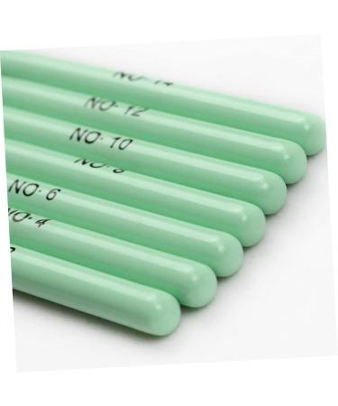 minkissy 1 Set Nail Art Gel Nail Applicator Nail Art Liner Nail Art Tools Nail Dotting Pen Nail Embellishments Manicure Nail Gel Nail Decoration Wooden Painted Accessories 13.8x1cm Green - Buy Online on GoSupps.com