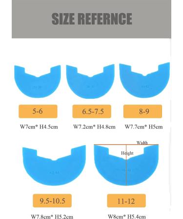Sole Protector: Strong Self-Adhesive Shoe Heel Repair Plates - Non-Slip Heel Pad for Men and Women - Upgraded Version - 9.5-10.5 - Buy Online on GoSupps.com