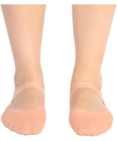 Silicone Gel Moisturizing Socks for Foot Care | Anti-Riss Protection for Plantar Fasciitis & Heel Spurs - Lindle M-Skin - Buy Online on GoSupps.com