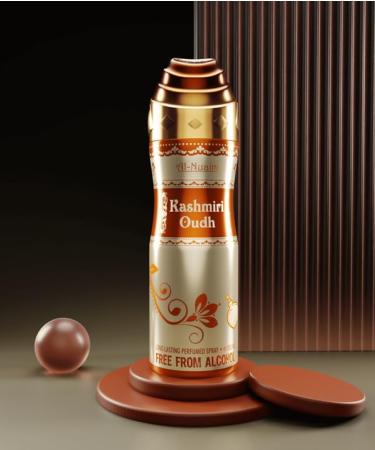 Kashmiri Oudh Oud 200ML Deo Eau De Parfum Alcohol Free Perfume Long Lasting Fragrance Unisex 6.76 -Floz Spray