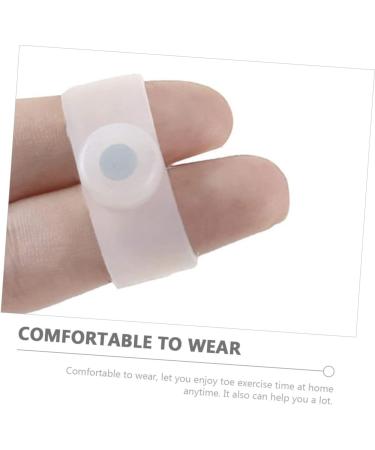 FOMIYES 20 Pairs Toe Rings - Practical Acupoint Rings for Travel & Home | Versatile Massage Covers for Feet - Buy Online on GoSupps.com