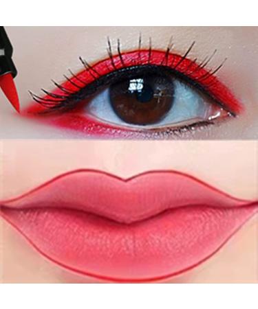 Go Ho Red Star Stamp Liquid Eyeliner | Waterproof & Smudge-proof Long-lasting Eye Makeup | Double-Sided Seal | 1 PC - Buy Online on GoSupps.com