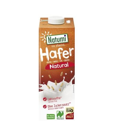 Natumi Bio Hafer Natural (2 x 1 l)