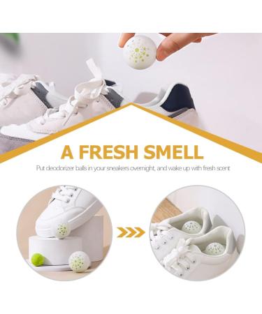 ABOOFAN 18pcs Sneaker Deodorizer Balls - Foot Odor Eliminators for Shoes, Gym Bags, Lockers - Air Purifying Bags for Car & Wardrobe - Buy Online on GoSupps.com