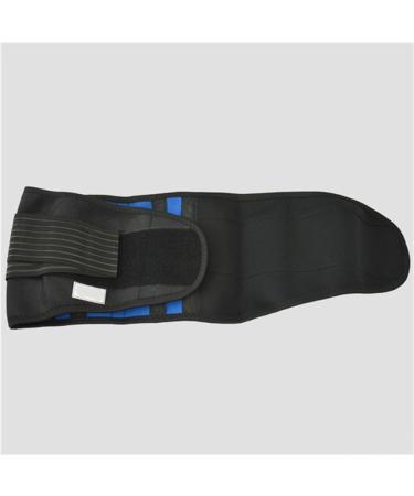 Neoprene Double Pull Posture Support Brace - Aofit Lumbar Lower Back Support Belt (XXL 40-44 inches) - Black & Blue - Buy Online on GoSupps.com
