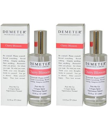 Demeter Cherry Blossom Women Cologne Spray 4 Ounce (Pack of 2)