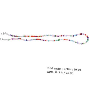 Buy Hapinary Adjustable Glasses Mask Chain - 2 STK Bead Lanyard Portable & Multifunctional Design for Eyeglasses & Masks - International Shipping Available - Buy Online on GoSupps.com