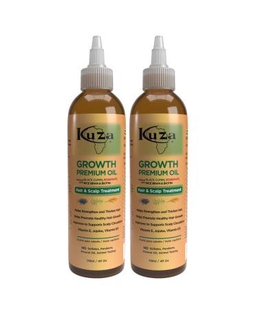 Premium Growth Oil W/ Black Cumin & Rosemary 4 Oz. (Pack Of 2)