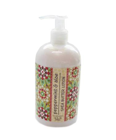 Greenwich Bay - 16oz Garden Shea Butter Lotion - Peppermint Aloe